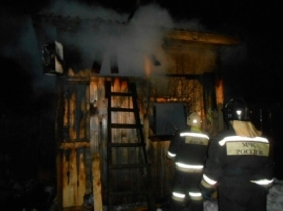 В Тверской области произошёл пожар в 6-тиквартирном доме