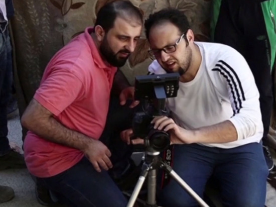В программе продемонстрировали кадры из сирийской художественной картины 2016 года