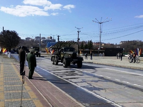 В Чебоксарах начались репетиции парада Победы