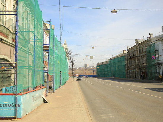 Нижний Новгород закроют «потёмкинские фасады»