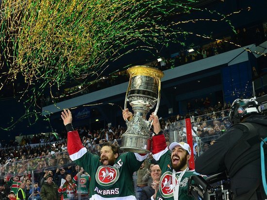 Казанский клуб в третий раз в своей истории выиграл Кубок Гагарина
