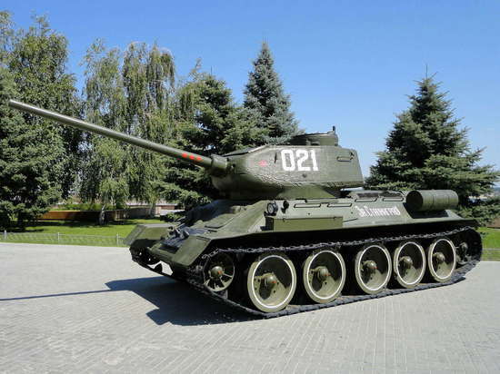 Колонну военной техники на параде Победы в Самаре возглавит исторический танк Т-34