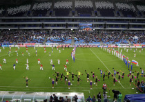 Стадион «Самара Арена» последним из объектов, подготовленных для предстоящего чемпионата мира по футболу, принял первый тестовый матч, в котором встречались местные «Крылья Советов» и воронежский «Факел»