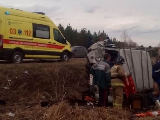 В аварии в Татарстане пострадали три человека