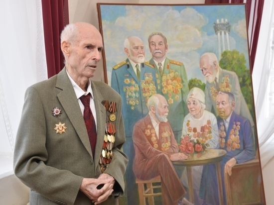 В Оренбурге открылась выставка картин ветерана ВОВ Константина Кузенова 