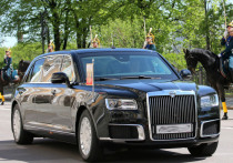 Главной сенсацией инаугурации Владимира Путина стала первая официальная поездка главы государства на отечественном лимузине «Кортеж»