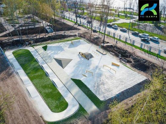 Опубликован проект скейт-парка, который построят в самарском Струковском саду 
