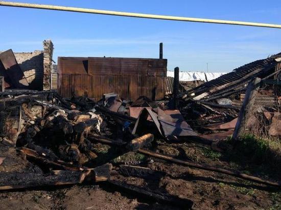 В Мордовии пьяный гость спалил дом хозяина и погиб в огне