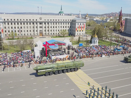 В Иркутске проходят торжества, посвященные Дню Победы