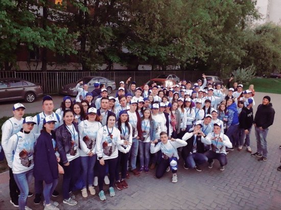 Торжокские волонтёры приняли участие в "Бессмертном Полку" в Москве