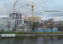 Жители одного из домов на набережной Адмирала Лазарева стали жаловаться на масштабную стройку нового жилого комплекса по соседству