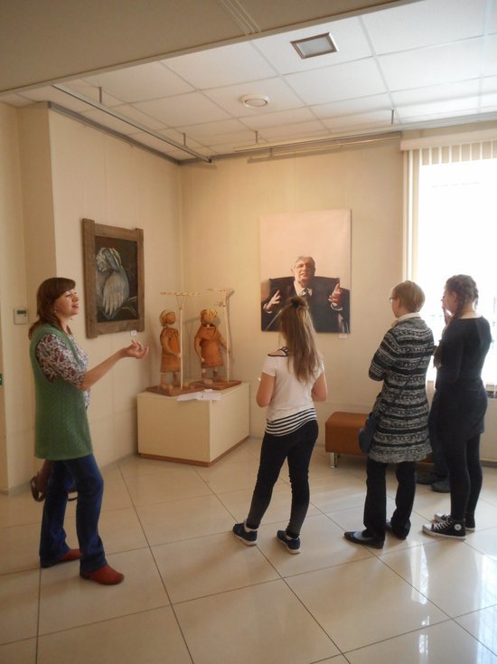 В Прокопьевске проходит юбилейная выставка на двоих