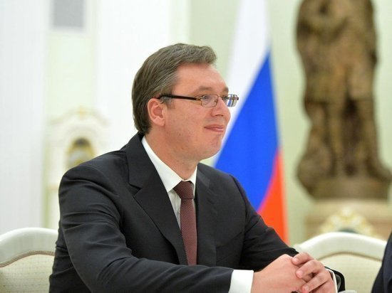 Вучич отметил, что благодарен российскому лидеру за оказываемую помощь