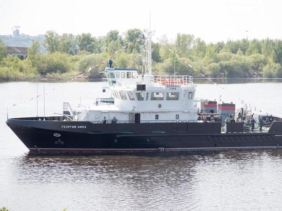 Уникальный катер-гидрограф спустили на воду в Нижегородской области
