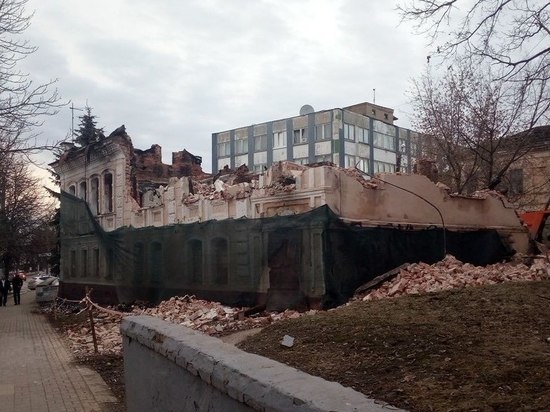 Собственник Дома Билибиных в Калуге оштрафован за разрушение здания