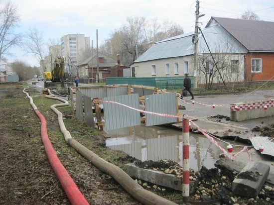 В Тамбове завершены ремонтные работы на двух канализационных коллекторах