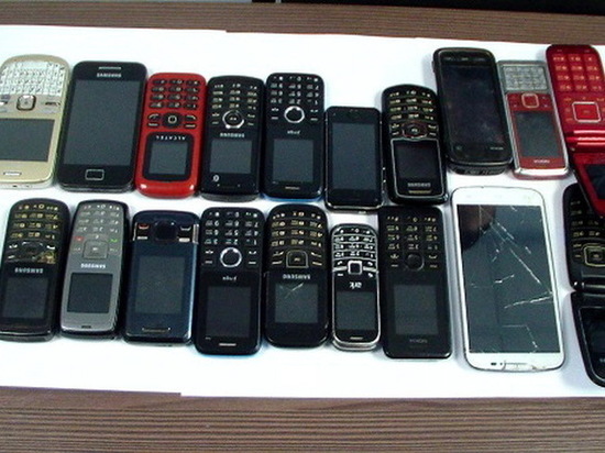 20 мобильных телефонов пытались доставить осужденным в Мордовии