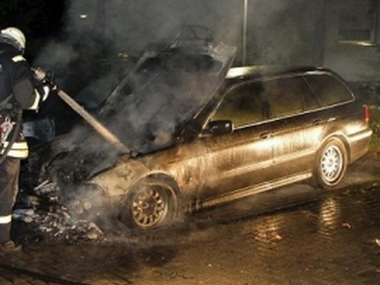 Два автомобиля загорелись в Краснослободском районе
