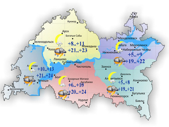 30 мая в Татарстане объявлено штормовое предупреждение