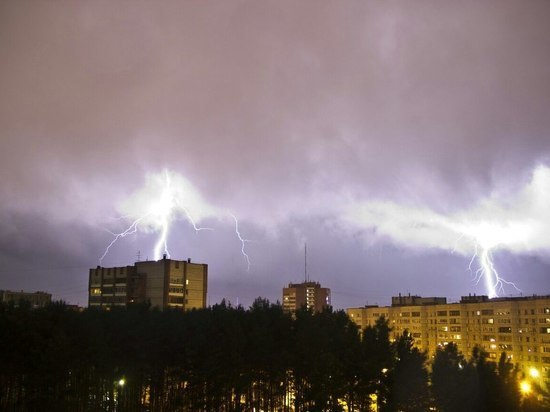 В Ульяновской области в среду ожидаются ураганный ветер, грозы и град 
