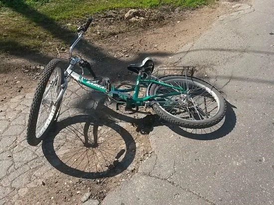 В Самарской области 12-летний велосипедист подрезал «Приору» и попал в больницу 
