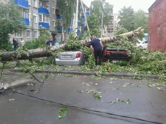 Во время вчерашнего циклона в Татарстане пострадали семь человек