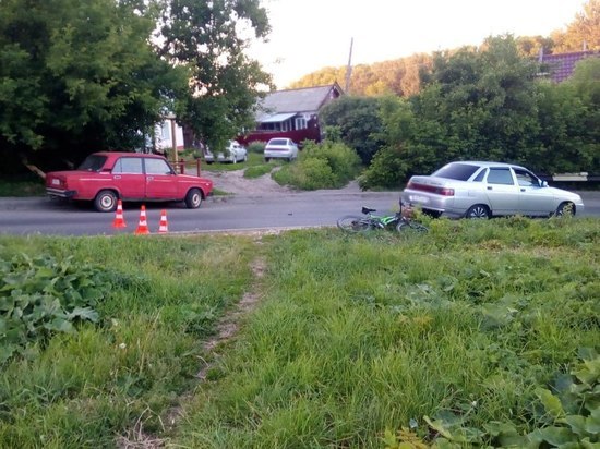 В Мичуринске водитель "десятки" сбил 15-летнего велосипедиста