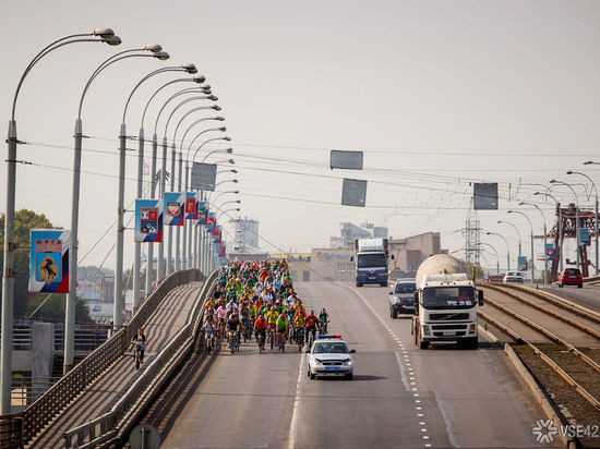 Сотня велосипедистов проедет по Кемерову на первенстве по велоспорту 