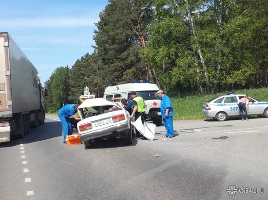 Серьезное ДТП произошло на трассе Кемерово - Юрга 