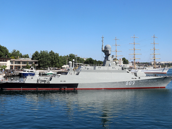Корабль «Вышний Волочек» приняли в состав Черноморского флота