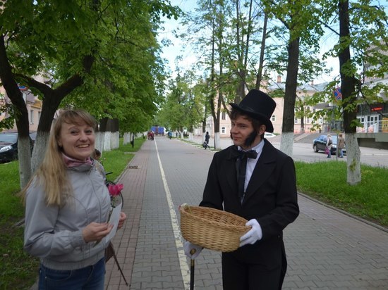 Акция «Прогулки с Пушкиным» прошла в Вологде