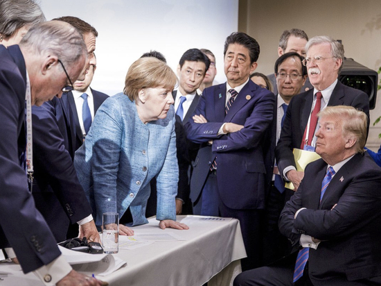 Американский президент сделал ряд резких заявлений на саммите «G6+Трамп», идущих вразрез со стандартами дипломатии