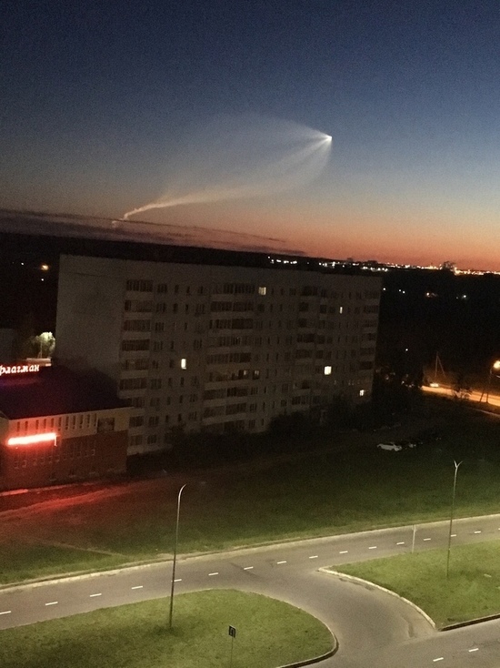Казанцы увидели пуск ракеты-носителя «Союз-2-1Б» с космодрома Плесецк