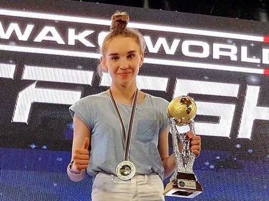 Чебоксарка завоевала «золото» Кубка мира по кикбоксингу