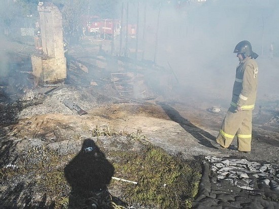 Во время пожара в Татарстане погиб 3-летний мальчик