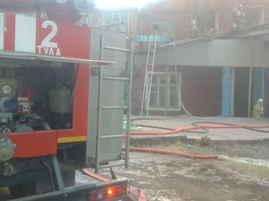 На заводе "Штамп" в Туле произошел пожар 