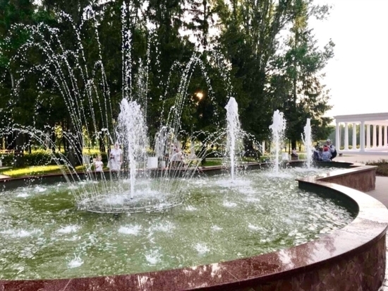 В чебоксарском парке «Амазония» опробовали новый фонтан