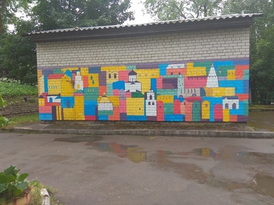 Учащиеся художественной школы «построили» в детсаду «Домовёнок» Псков мечты