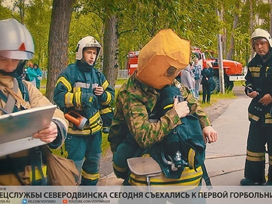 На цокольном этаже учреждения здравоохранения случился пожар – такова была легенда учений