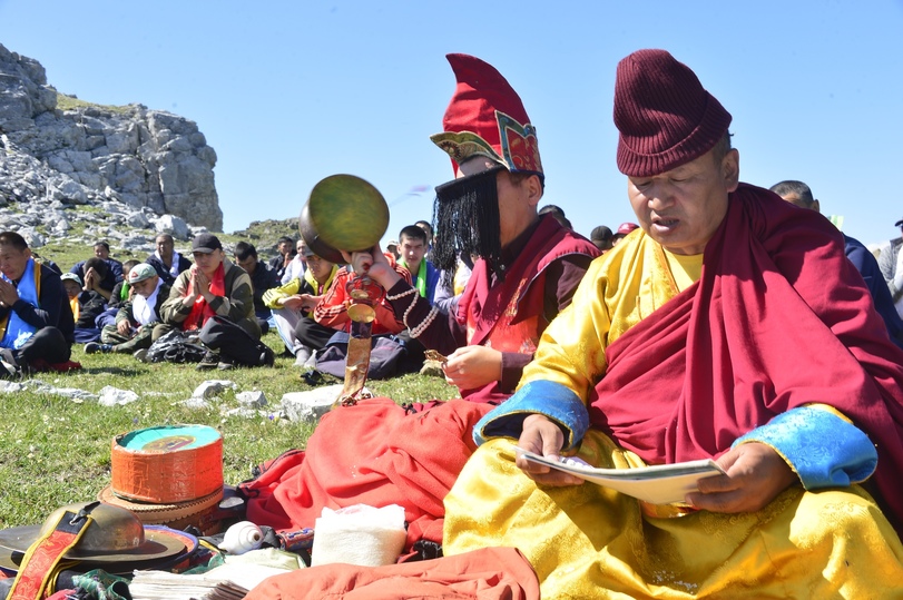 Хороо. Далай лама Хайыракан. Шаман Тыва. Тыва лама башкылар. Гора Буура Тыва.