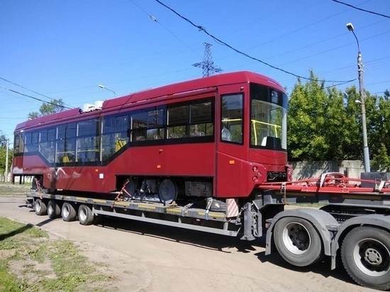 В Казани испытывают новый трамвай для маршрута №5