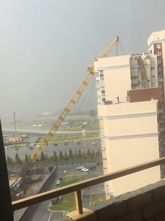 Расследованием причин падения башенного крана в Казани займется Ростехнадзор