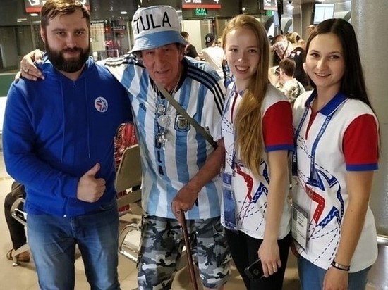 В Казань едет старейший болельщик сборной Аргентины