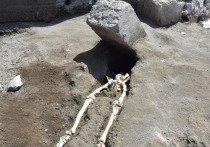 Археологи из Италии разобрались, как именно погиб человек, останки которого недавно были найдены на раскопках в Помпеях