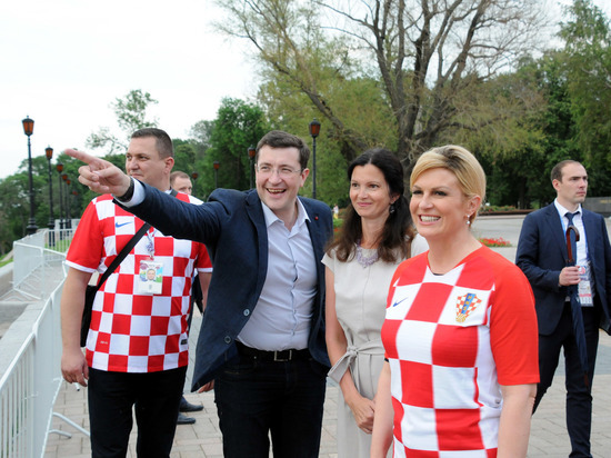 Президент Хорватии побывала в Нижнем Новгороде