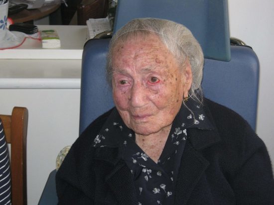 Умерла самая пожилая женщина Европы
