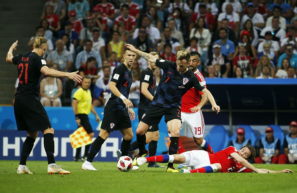 Голы и пенальти матча Россия-Хорватия: лучшие моменты