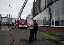 Пожар в анодно-малярном цехе (N34) иркутского авиазавода произошел днем в понедельник, 9 июля