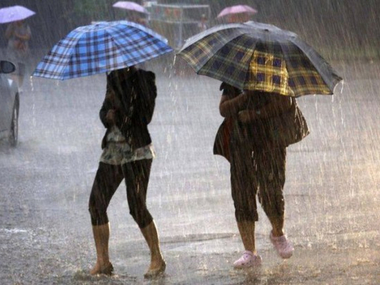 На Калмыкию надвигаются сильные дожди