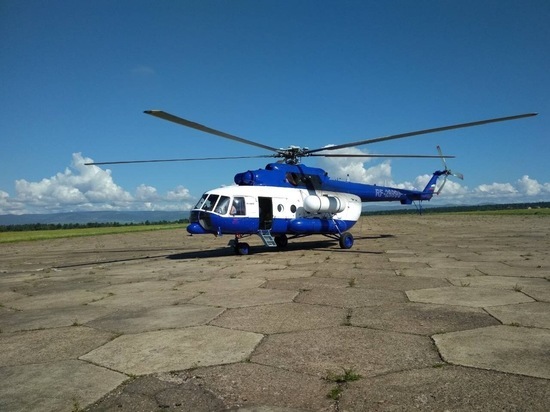 Вертолёт Росгвардии доставит людей, а также пенсии и социальные пособия в Тунгокоченский район Забайкалья